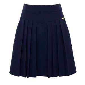 Школьная юбка , размер 134, синий SLY. Цвет: синий/темно-синий