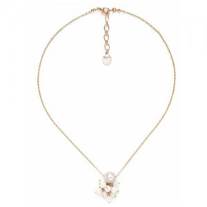 Колье , Sweet Pearl, подвеска с жемчугом, NB21.1-15-41566 (белый) Nature Bijoux. Цвет: белый