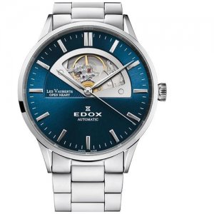 Наручные часы Les Vauberts 85014 3M BUIN Edox. Цвет: синий
