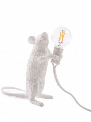 Настольная лампа Mouse Seletti. Цвет: белый