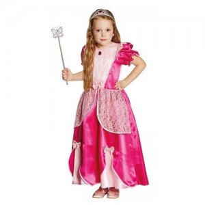 Детский розовый костюм принцессы (9082), 140 см. RUBIE'S. Цвет: розовый