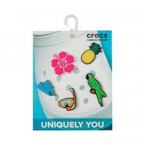 Tropical Resort 5 Pack, Мультицвет, размер Без размера Crocs. Цвет: мультицвет