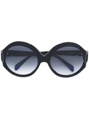Солнцезащитные очки Glam Rock Sama Eyewear. Цвет: чёрный
