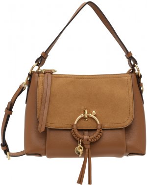 Маленькая светло-коричневая сумка Joan See By Chloe Chloé