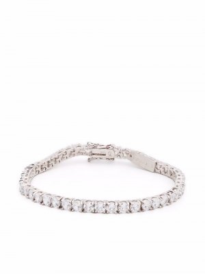 Laguna crystal-embellished bracelet Mounser. Цвет: белый