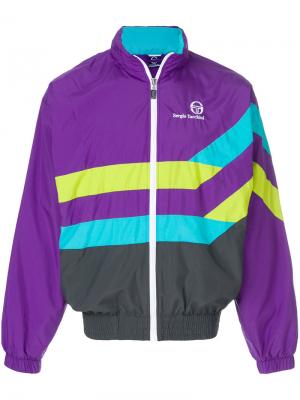 Куртка 90s Sergio Tacchini. Цвет: purple