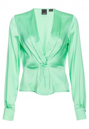 Блуза PINKO. Цвет: зеленый
