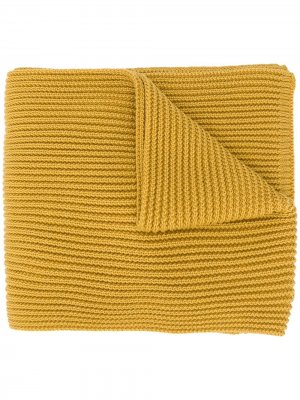 Объемный трикотажный шарф S.N.S. Herning. Цвет: желтый