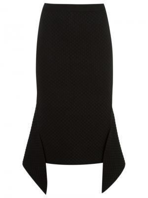 Texturized knit midi skirt Gig. Цвет: чёрный