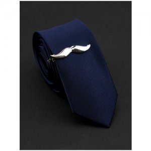 Зажим для галстука, серебряный 2beMan. Цвет: серебристый