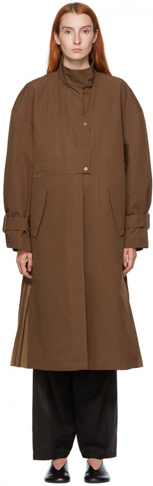 Brown Shell Coat Kim Matin. Цвет: brown