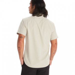 Рубашка Aerobora с короткими рукавами мужская , цвет Sandbar Marmot