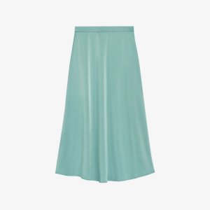 Sapino атласная юбка миди с завышенной талией , цвет verts Claudie Pierlot