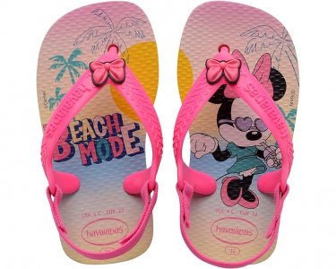 Сандалии Baby Disney Classics Flip-Flop, цвет Pink/Pink Havaianas