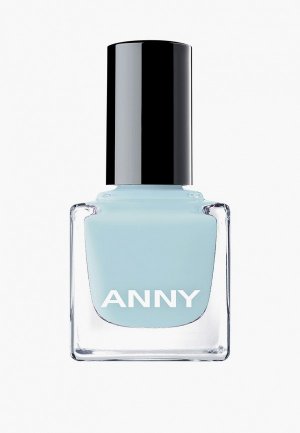 Лак для ногтей Anny тон 383.50 Штормовой голубой, 15 мл. Цвет: голубой