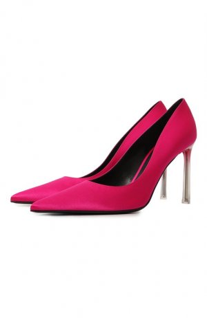 Текстильные туфли Liya 95 Sergio Rossi. Цвет: розовый