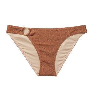 Плавки бикини Victoria's Secret Swim Shimmer Classic, коричневый Victoria's. Цвет: коричневый