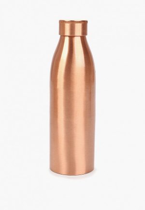 Бутылка декоративная Ганг высота - 24 см, диаметр 7см. Цвет: золотой
