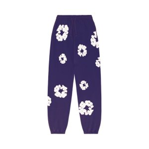 Спортивные брюки  Cotton Wreaths 'Purple', фиолетовый Denim Tears