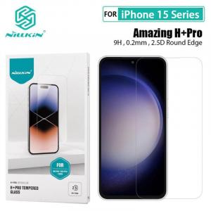 Для iPhone 15 Pro Max стекло Nillkin Amazing H + 0,2 мм Защитная пленка экрана закаленное iPhone15 Plus