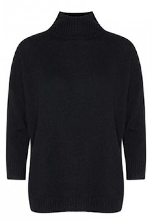 Пуловер MAX & MOI. Цвет: черный