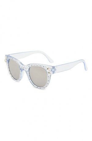 Солнцезащитные очки Monnalisa. Цвет: голубой
