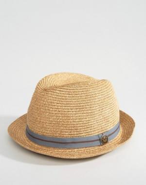 Шляпа-федора Keep It Real Goorin. Цвет: рыжий
