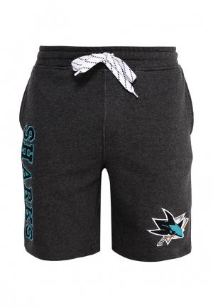 Шорты спортивные Atributika & Club™ NHL San Jose Sharks. Цвет: серый