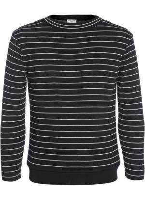Пуловер Saint Laurent. Цвет: черно-белый