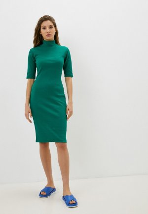 Платье ORZ-design. Цвет: зеленый