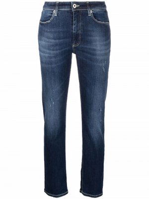 Укороченные джинсы DONDUP. Цвет: синий