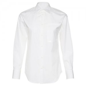 Рубашка , размер 38, белый DSQUARED2. Цвет: белый