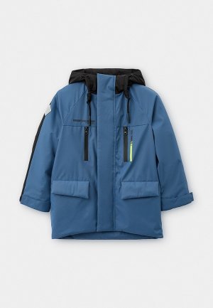 Куртка утепленная АксАрт. Цвет: синий