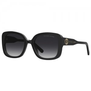 Солнцезащитные очки MARC JACOBS 625/S 807 9O 9O, черный, серый. Цвет: черный