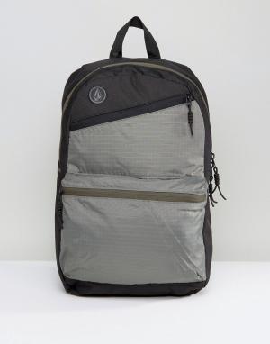 Черный рюкзак Academy Volcom. Цвет: черный