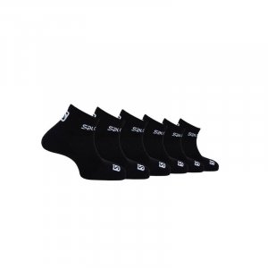 Спортивные носки повседневные ACTIVE унисекс, черные, упаковка 6 шт. SALOMON, цвет schwarz Salomon