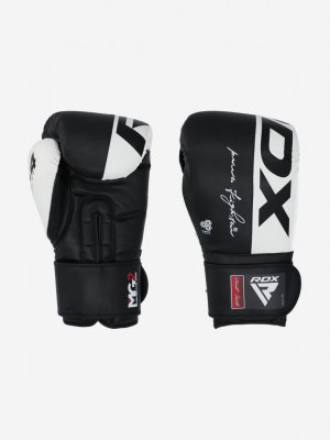 Перчатки боксерские F4, Черный RDX. Цвет: черный