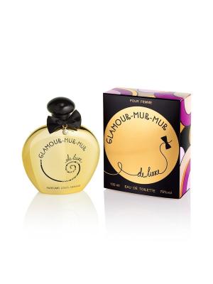 Т/в Glamour Mur-Mur  De Luxe жен 100 мл Parfums Louis Armand. Цвет: желтый