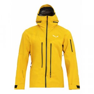 Куртка, размер XXL, золотой, желтый Salewa. Цвет: желтый/золотистый