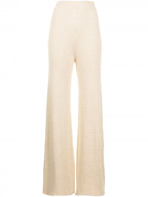 Расклешенные брюки Rio Anna Quan. Цвет: коричневый