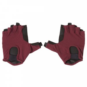 Вентилируемые перчатки Decathlon для силовых тренировок , коричневый Domyos