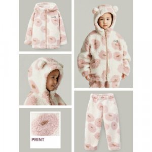 Комплект верхней одежды размер 80/86, розовый Happy Baby. Цвет: розовый