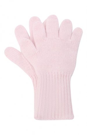 Кашемировые перчатки Giorgetti Cashmere. Цвет: розовый