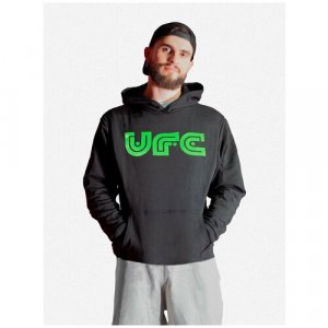 Худи , размер XL, зеленый UFC. Цвет: зеленый/черный-зеленый/черный