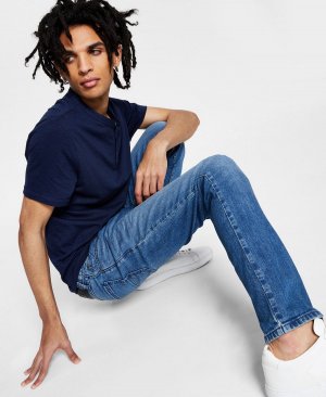 Мужские джинсы скинни средней потертости I.N.C. International Concepts