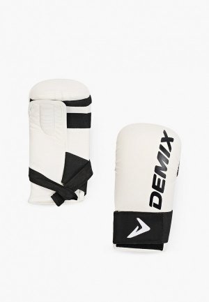 Перчатки боксерские Demix. Цвет: белый
