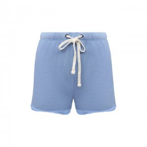Хлопковые шорты James Perse. Цвет: голубой