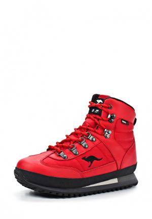 Ботинки KangaROOS. Цвет: красный