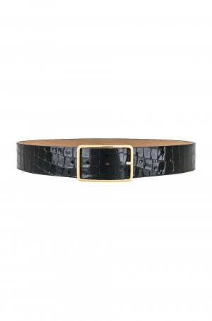 Ремень Milla Croco Luster, цвет Black & Gold B-Low the Belt