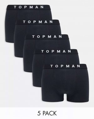 Черные плавки (5 шт.) Topman